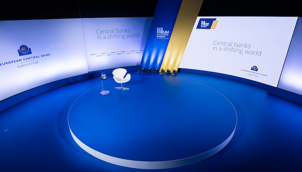 The stage for ECB Forum 2020